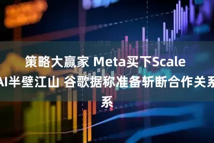 策略大赢家 Meta买下Scale AI半壁江山 谷歌据称准备斩断合作关系