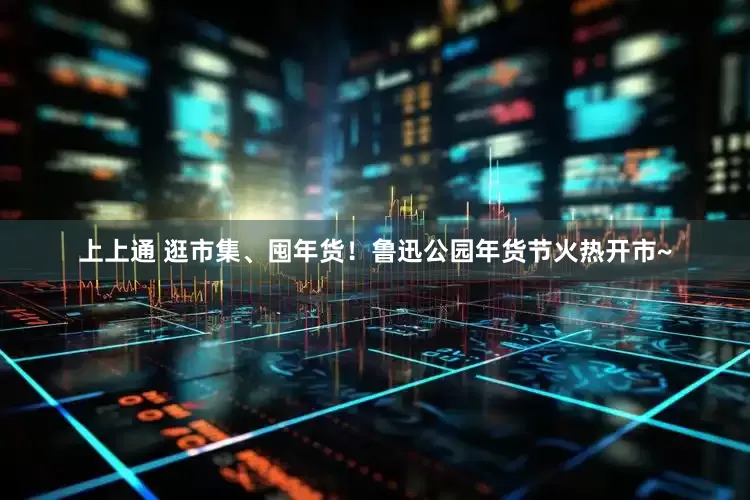 上上通 逛市集、囤年货！鲁迅公园年货节火热开市~